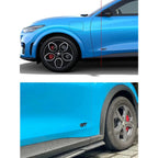 3D GT Logo Sticker for Ford Mustang Mach-E Door Trunk GT Zinc Alloy Creative Emblem Badge Stickers Car Decoration Accessories