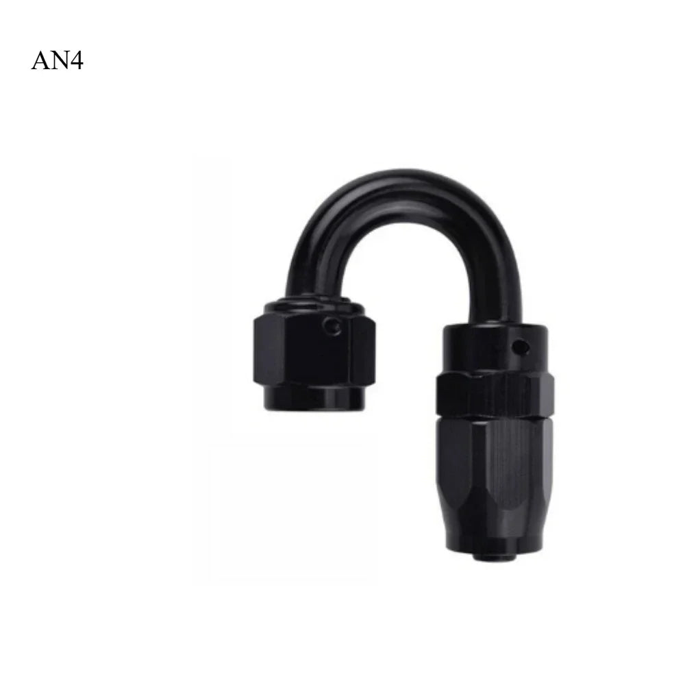 AN4/AN6/AN12 Swivel Hose End Fitting Adapter For Oil/Fuel/Gas Hose Line Oil Cool