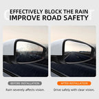 Car exterior annual inspection stickers Car Rearview Rain Eyebrow Blind Spot Mirror Small Round Mirror For Toyota