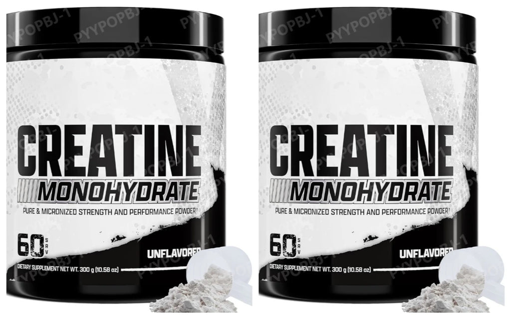 Creatine Monohydrate Powder 60 Servings Unflavored 5g Micronized Creatine Powder Gluten Free