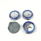 4Pcs75mm Wheel hub modification For Mercedes Benz Car Wheel Center C207 C218 A207 C117 CLA CLS E W212 S212 X166 W176 W205 W246