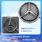 1pcsFor Mercedes Benz W204 B C GLK Class B180 B200 B250 C180 C200 C230 C250 C280 C300 C350Front Grille Mirror Star Badge Emblem