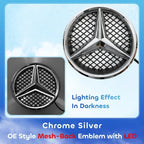 1pcsFor Mercedes Benz W204 B C GLK Class B180 B200 B250 C180 C200 C230 C250 C280 C300 C350Front Grille Mirror Star Badge Emblem