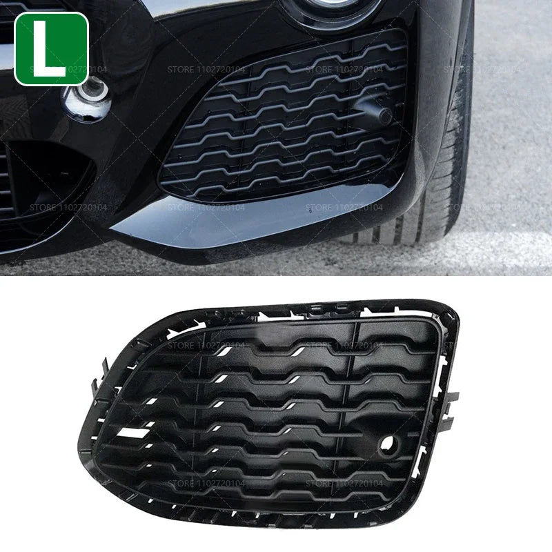 for 2011-2018 F25 F26 BMW X3 X4 28i 28iX 35iX 28dX Front Bumper Grille Fog Lamp Cover 51118056941 51118056942