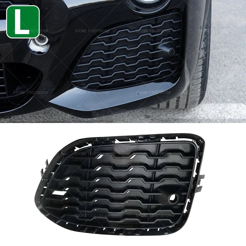 for 2011-2018 F25 F26 BMW X3 X4 28i 28iX 35iX 28dX Front Bumper Grille Fog Lamp Cover 51118056941 51118056942