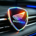 For Honda Stickers Motorcycle Stickers 3D Gel Emblem Logo Electric Car Stickers Accessories Reflective Colorful Laser Sticker