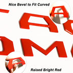 Dedicated  Tacoma 2016, 2017, 2018, 2019, 2020 Tailgate 3D Letter Cover Emblem Car Sticker Design Car Accessories Sticker