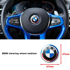 Interior Mouldings 45 mm For BMW Car Steering Wheel Badge Sticker Decoration Accessories For BMW 325i 320Li 325Li 330Li F30 F10