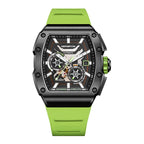Pagani Designs-reloj automático de acero inoxidable para hombre, cronógrafo mecánico con esfera de grafiti Richard, complemento masculino de buceo