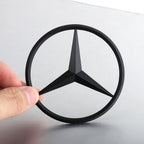 1PCS 70mm Metal Car Engine Emblem Hood Decoration Stickers Accessories for Mercedes Benz AMG W204 W205 W211 CLS CLA Smart Fortwo