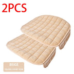 SEAMETAL Winter Plush Car Seat Cover Warm Soft Auto Seat Cushion Anti Slip Chair Protector Pad Universal for Most Car Models