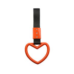 JDM Train Bus Handle Hand Strap Ring Heart Styling Drift Charm Strap Drift Auto Warning Ring Car Strap Car Rear Bumper Supplies