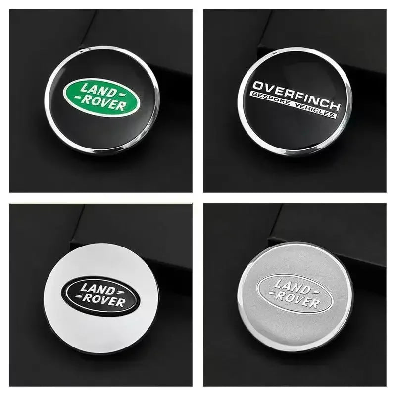 NEW 4pcs 62mm Wheel Center Hub Caps Cover Emblem For Land Rover RANGE ROVER LR2 LR3 LR4 RANGE Sport Decorative fittings