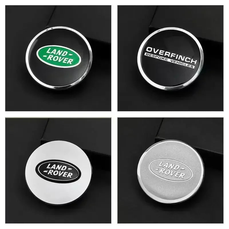 NEW 4pcs 62mm Wheel Center Hub Caps Cover Emblem For Land Rover RANGE ROVER LR2 LR3 LR4 RANGE Sport Decorative fittings