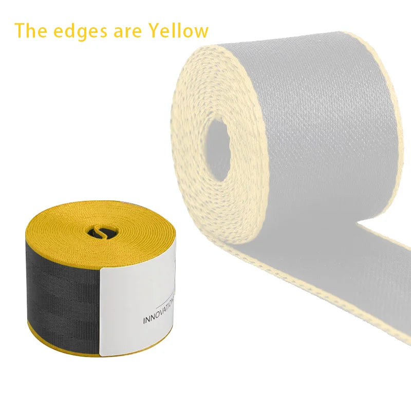 3.6meter Car Seat Belt Webbing Polyester Seat Lap Nylon Safety Strap 48MM Width Car Seat Conversion Car Accessories DIY