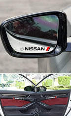 4PCS Car Styling Door Handle Decoration Stickers Decals For Nissan J10 X-Trail Qashqai Juke Leaf Micra NOTE Patrol Gadgets