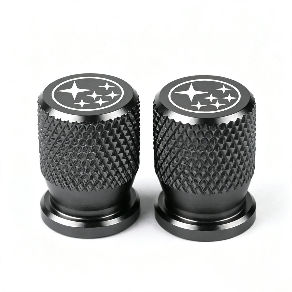 Wheel Tire Valves Tyre Stem for Subaru Impreza Forester Tribeca XV BRZ Air Caps car+accessories interior sticker decor styling