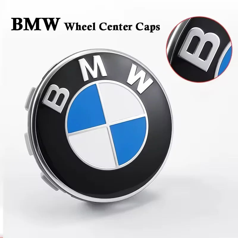 ABS 4Pcs 68mm 56mm For Bmw Performance E36 F20 E46 E39 E38 E90 E87 M pendant Accessories Car Wheel Center Hub Caps Cover