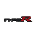 3D TYPER TYPE R for car Hood Fender trunk Rear Nameplate Decal Emblem Badge Sticker
