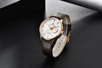 2026 Pagani Design Reloj Hombre PD1654 Quartz Watch Men 100M Water Resistant Leather Strap  Fashion Business Wristwatch reloj