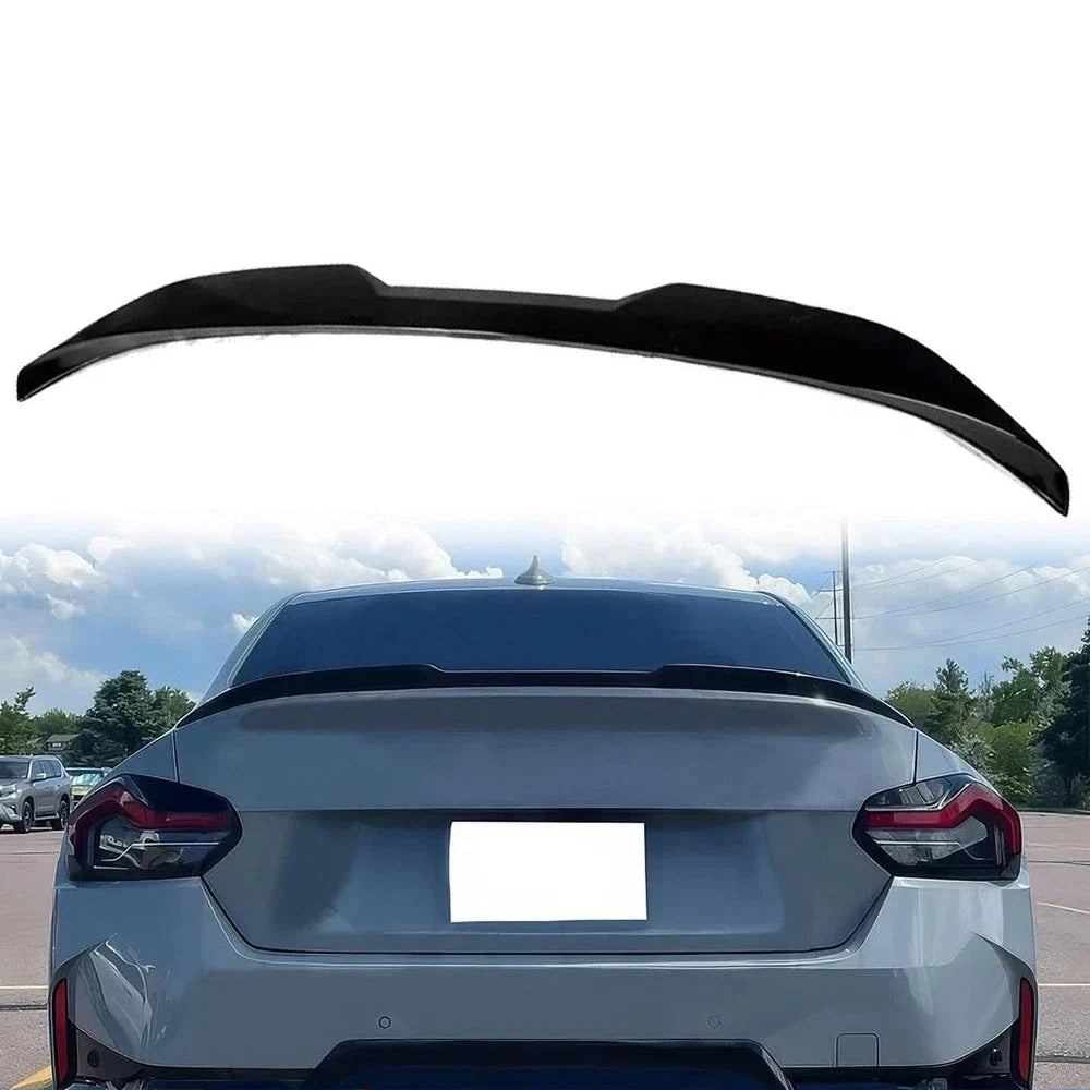 Spoiler Wing For BMW G42 G87 M2 220i 230i M235i M240i Coupe 2022-2025 MP Style Car Rear Trunk Spoiler Wing Lip Tail Lid Diffuser