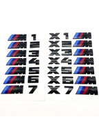 3D Rear Trunk Emblem Badge Logo Car Sticker BMW E46 E60 E64 F10 F20 F30 F06 F12 F13 E90 E92 E93 F80 F82 F87 M1 M2 M3 M4 M5 M6 M7