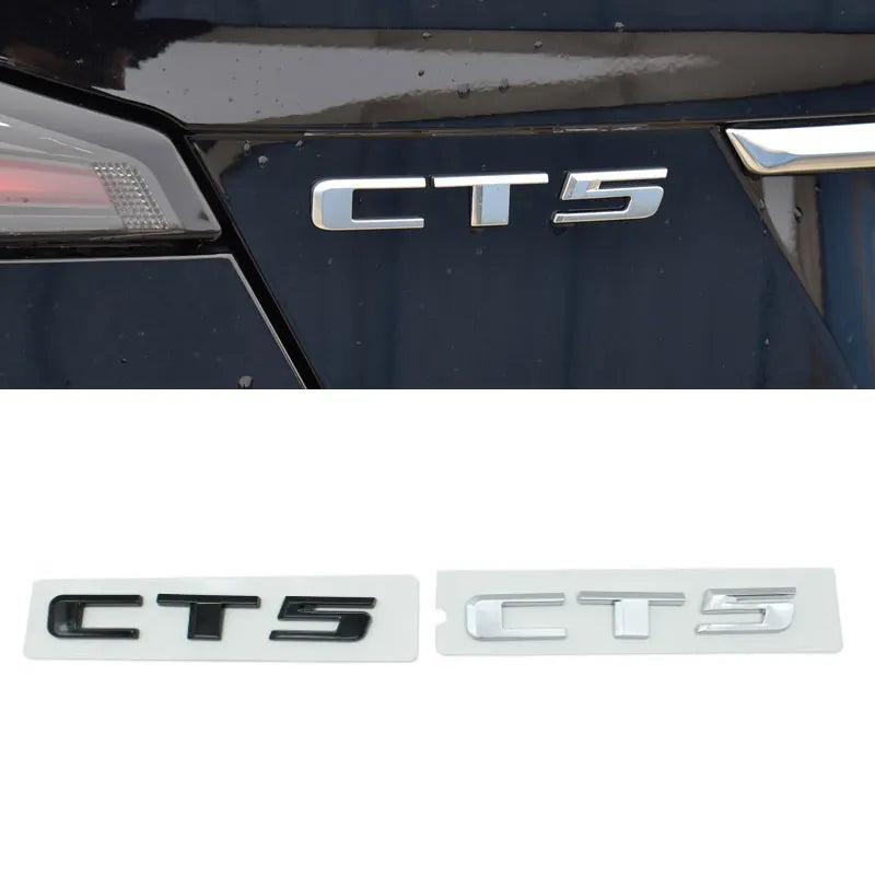 ATSL CT4 56 XTS AWD 25T 40T emblem mark car stickers for Cadillac XT4/5/6 rear tail 28T displacement refit labeling decals