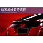 For Honda Accord Civic Odyssey CRV Inspire Amaze Vezel PMMA LED Car Emblem Sticker Front Rear Trunk Light Badge Accessories
