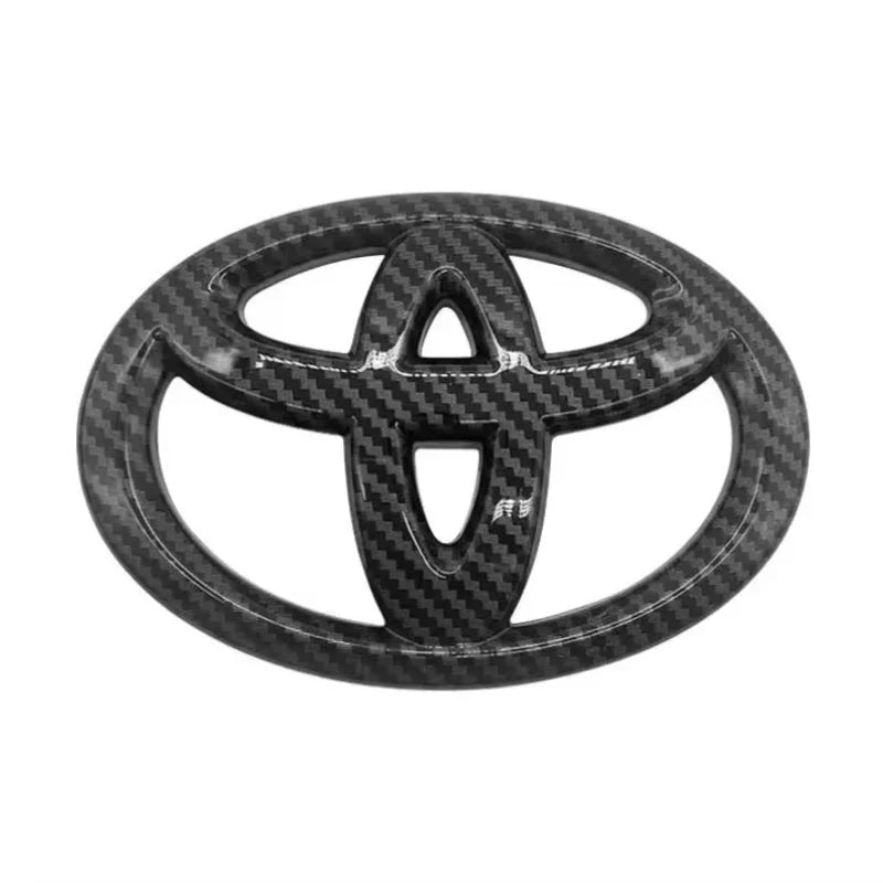 1Pc ABS Steering Wheel Emblem Badge Sticker for Toyota Hilux Prius Avensis Auris Corolla Camry Interior Car Decorate Accessories