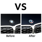 74mm 82mm Car Hood Front Badge Tail Trunk Emblem Replacement Sticker for Bmw F20 F30 G20 f31 F34 F10 G30 F11 X3 F25 X4 I3 M3 M4