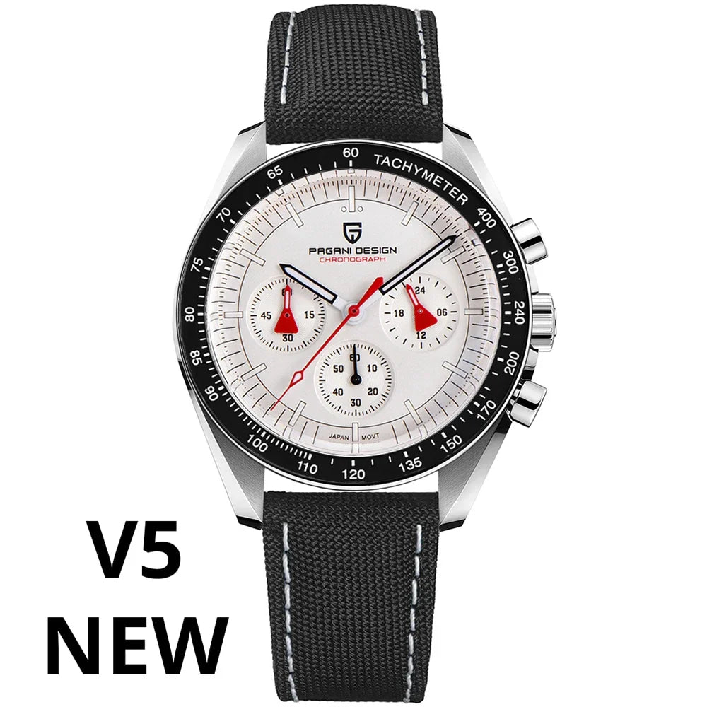 2026 New PAGANI DESIGN AK Project Mars Men's Watches Luxury Quartz Watch Men AR Sapphire Speed Sport Chronograph Automatic Date