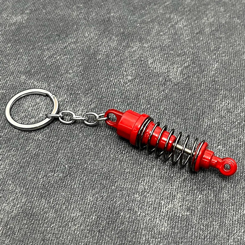 Luxury Metal Keychain Creative DIY Keyring Holder Car Key Chain Brake Disc Pendant For Men women Jewelry Gift Car Motorcycle Int