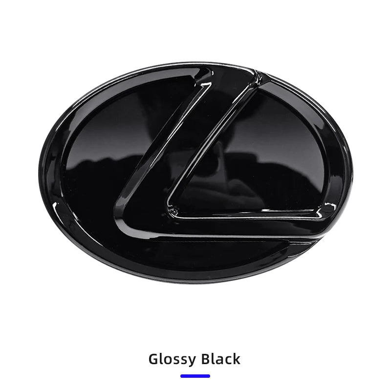 100/110/120/130/140/150/160mm Car Rear Trunk Emblem Front Grille Logo For Lexus ES RX NX LS UX LM LX GX LC RZ IS CT GS RC HS SC