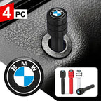 4Pcs Aluminum Alloy Car Door Lock Pins Security Rod Knob Cover For BMW M 50th Anniversary M5 E46 E90 F10 E39 E36 F20 E87 G30 E92