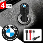 4Pcs Aluminum Alloy Car Door Lock Pins Security Rod Knob Cover For BMW M 50th Anniversary M5 E46 E90 F10 E39 E36 F20 E87 G30 E92