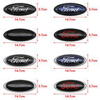 For Focus Ranger Mustang Kuga Mondeo Fiesta Explorer Transit Accessories Ford ABS 14.5cm Car Front Hood Emblem ABS Badge Cover