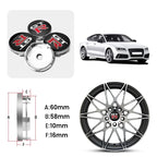 56mm Car Wheel Center Stickers Hub Emblem Decals for Nissan Qashqai X-Trail Patrol Note Leaf Altima Maxima Micra Murano Rogue