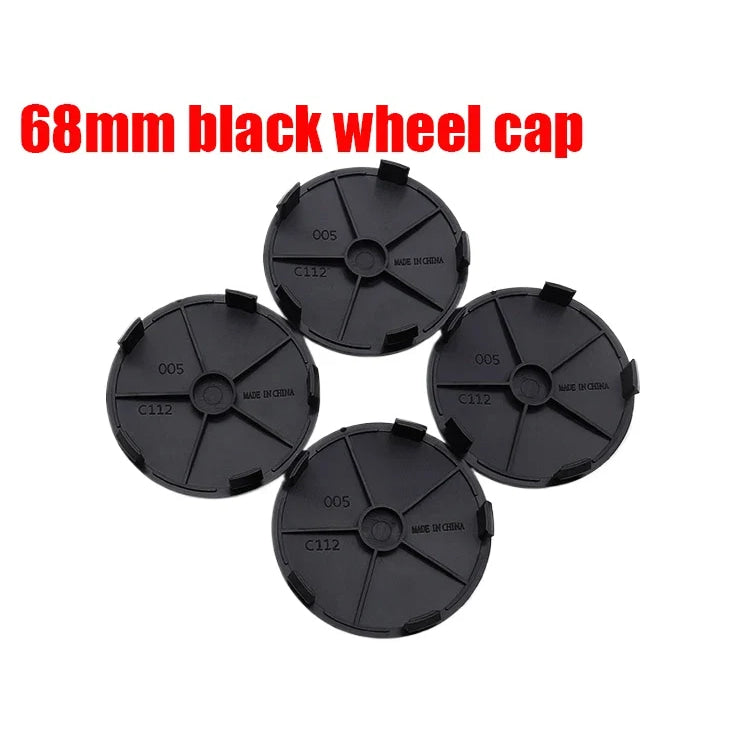 4pcs 3D 68mm 65mm Nissan new car emblem Wheel Center Hub Cap auto Rim refit dust-proof badge covers sticker styling accessories