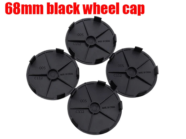 4pcs 3D 68mm 65mm Nissan new car emblem Wheel Center Hub Cap auto Rim refit dust-proof badge covers sticker styling accessories