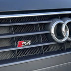 1pc ABS For Audi S4 S3 S5 S6 S7 S8 Letters Car Front Grille Hood Badge Emblem Logo Stickers Auto Exterior Decoration Accessories