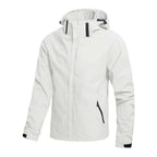 Men's Waterproof Rain Jacket Lightweight Outer Hooded Outdoor Raincoat Hiking Windproof Jacket Climbing Outdoor Jackets