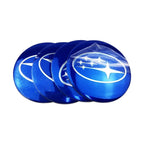 4pcs 56MM Car Wheel Center Emblem Hub Badge Sticker for Subaru STI XV WRC WRX BRZ LEVORG FORESTER IMPREZA LEGACY OUTBACK