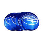 4pcs 56MM Car Wheel Center Emblem Hub Badge Sticker for Subaru STI XV WRC WRX BRZ LEVORG FORESTER IMPREZA LEGACY OUTBACK
