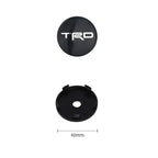 4Pcs 60MM Car Wheel Center Hub Caps Badge Tire Rim Covers For Toyota Fortuner Chr Verso Prius Hiace Yaris TRD Corolla GR Sport