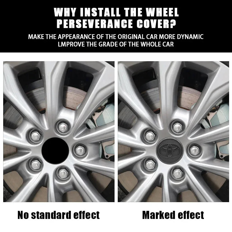 4Pcs 62mm 57mm Car Wheel Center Hub Caps Cover Badge Accessories For Toyota Prado Yaris Hilux Verso Fortuner Supra Corolla Camry