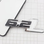 3D Metal 6.2L Logo Car Rear Boot Trunk Emblem Badge Sticker For Ford Raptor F150 Hummer H2 Chevrolet C7 Camaro Dodge Challenger