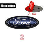 For Focus Ranger Mustang Kuga Mondeo Fiesta Explorer Transit Accessories Ford ABS 14.5cm Car Front Hood Emblem ABS Badge Cover