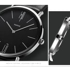 Luxury Top Brand Men's Quartz Wrist Watches Men Business Leather Quartz Clock Women Men's Watches Man's Wristwatch Gifts for Men