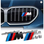3D Car Front Grille M Badge Emblem Decoration Accessories For bAB-BMW M M1 M2 M3 M4 M5 M6 M7 E39 E87 E60 E46 E53 E90 F10 F20 F25