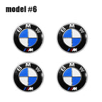 4Pc 56mm 60mm 65mm Car Wheel Center Hub Cap Rim Cover Stickers For BMW E36 E39 E46 E60 E90 E90 F01 F10 F30 G01 G20 G21 G30 G11 M